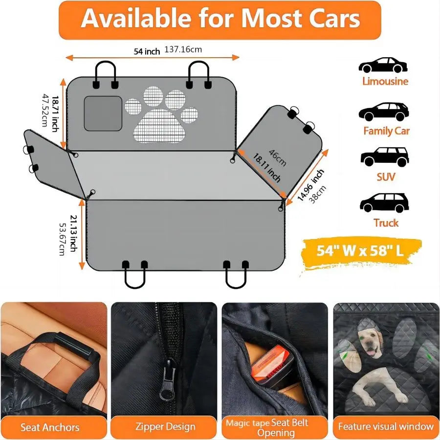Pet Car Seat Cover