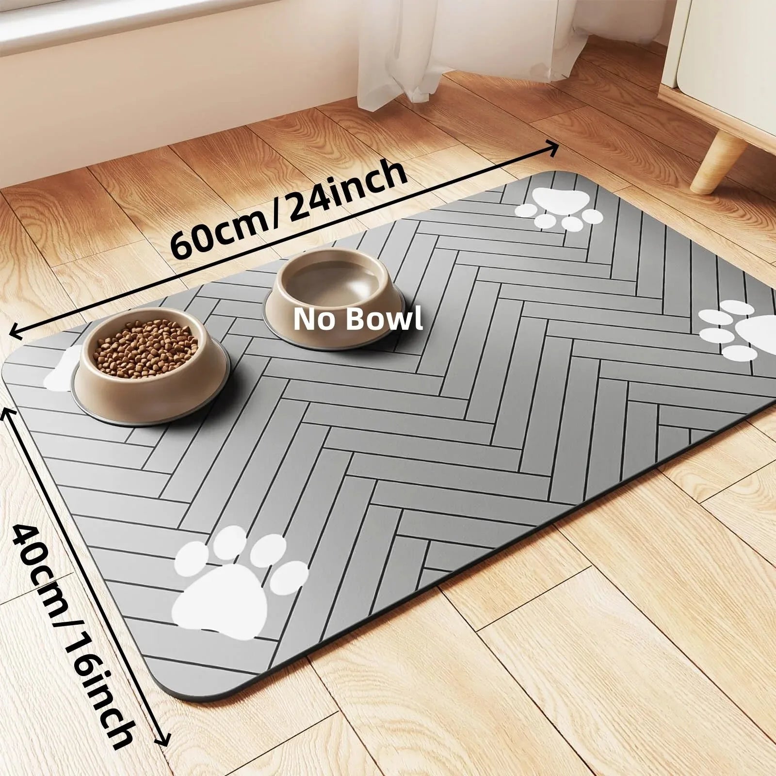 No-Spill Feeding Mat