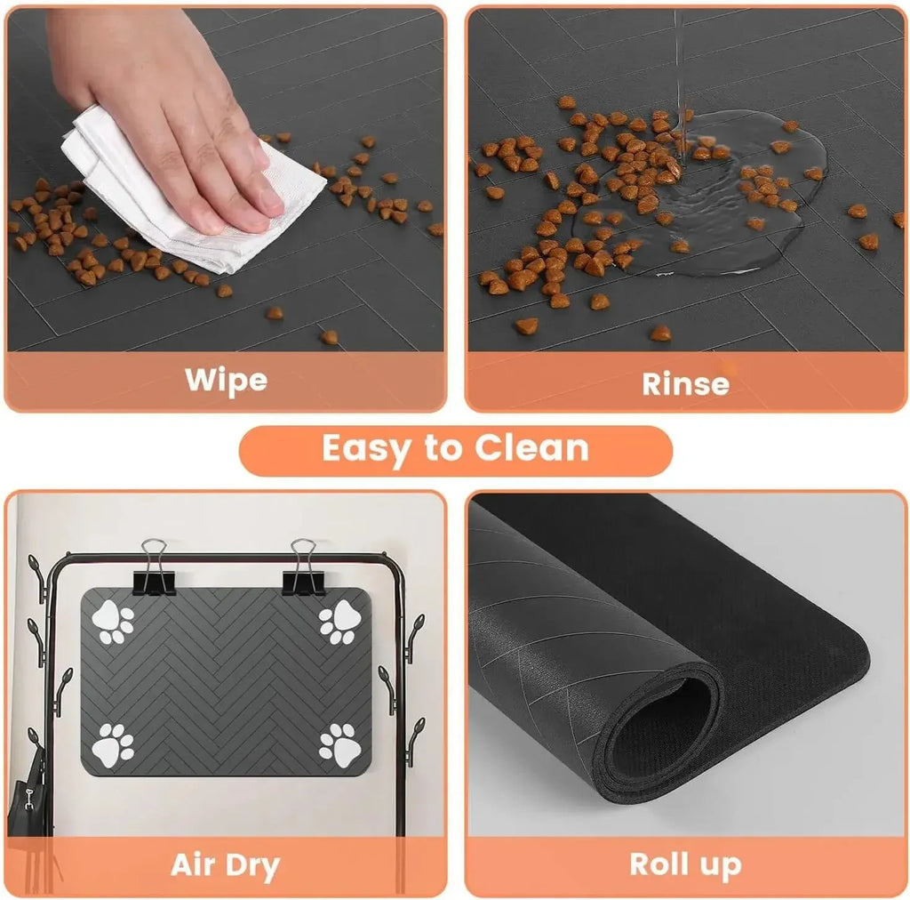 No-Spill Feeding Mat