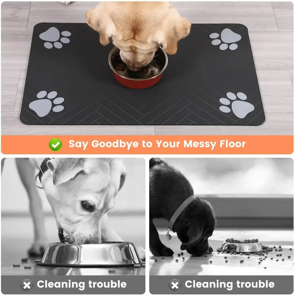 No-Spill Feeding Mat