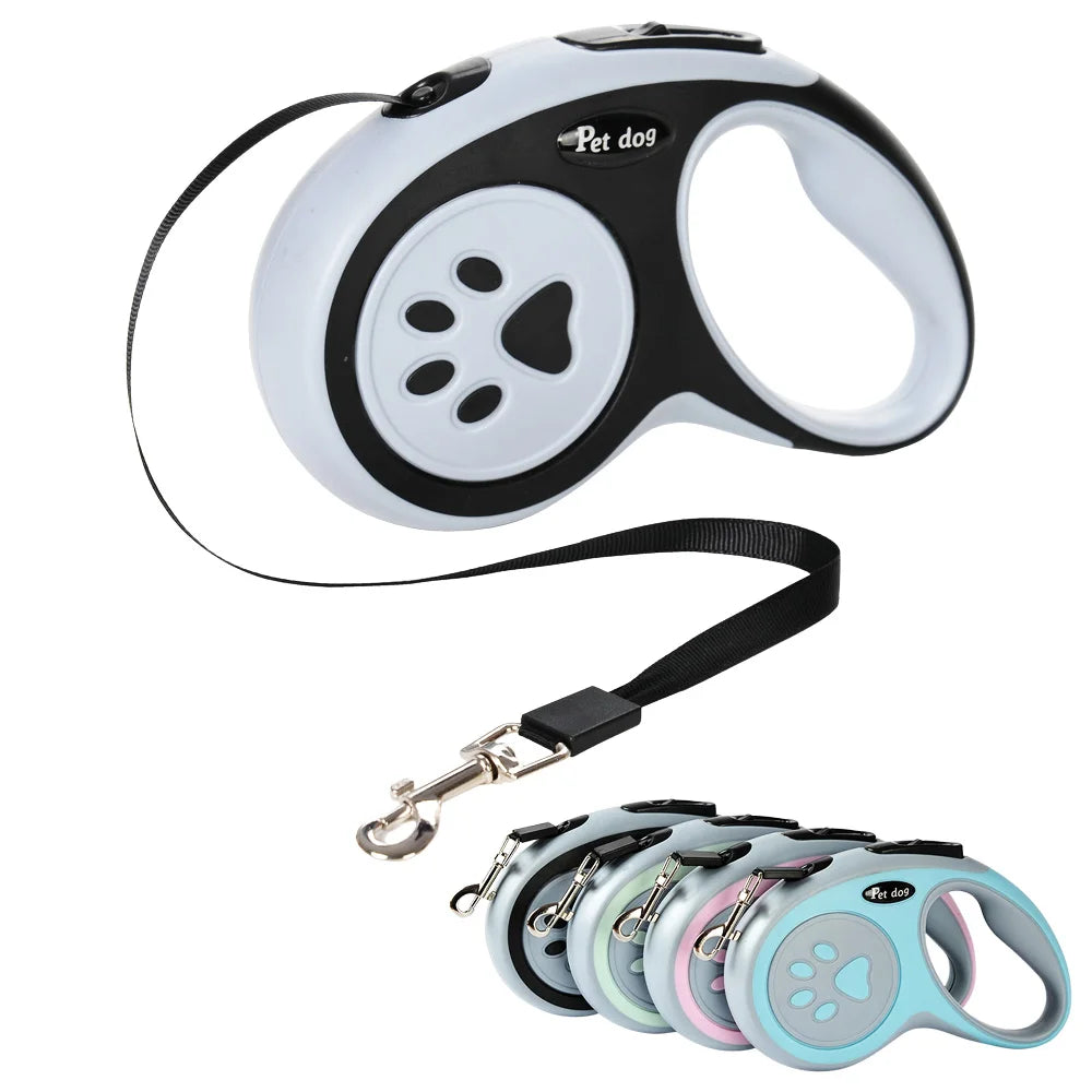 Automatic Retractable Nylon Dog Leash
