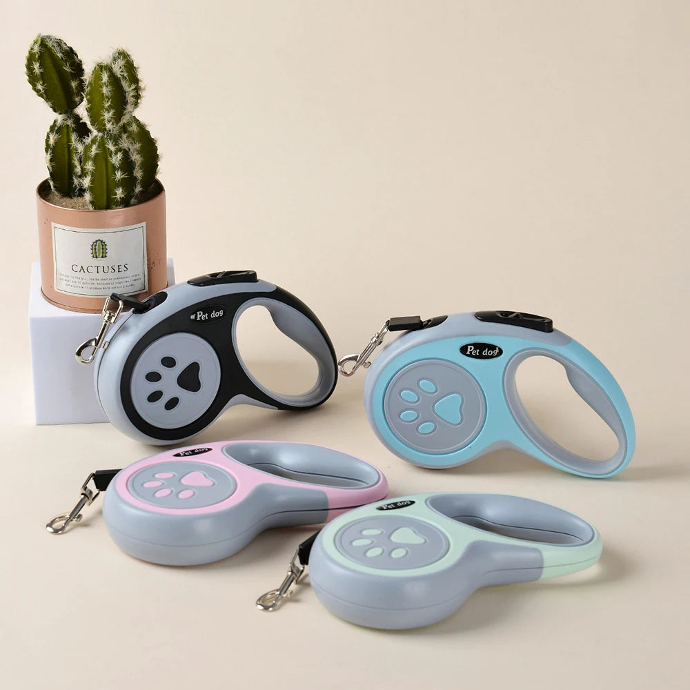 Automatic Retractable Nylon Dog Leash